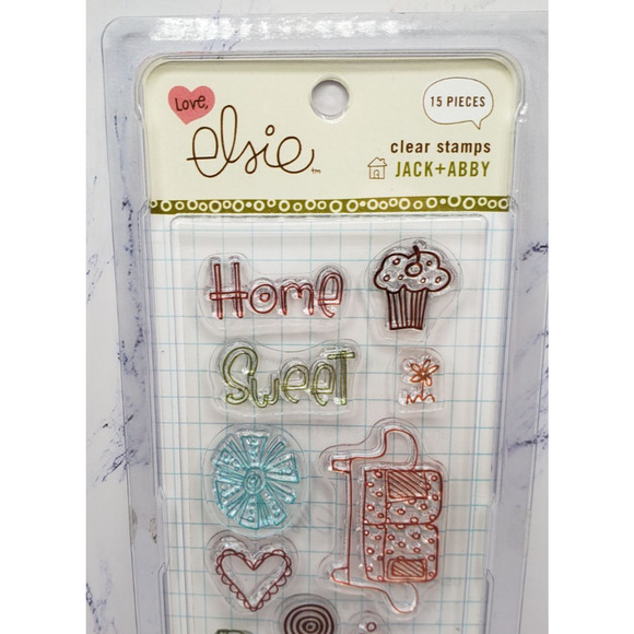 Cozy Things Home and Hearts Love Elsie Jack and Abby Clear Stamps - Picture 3 of 6